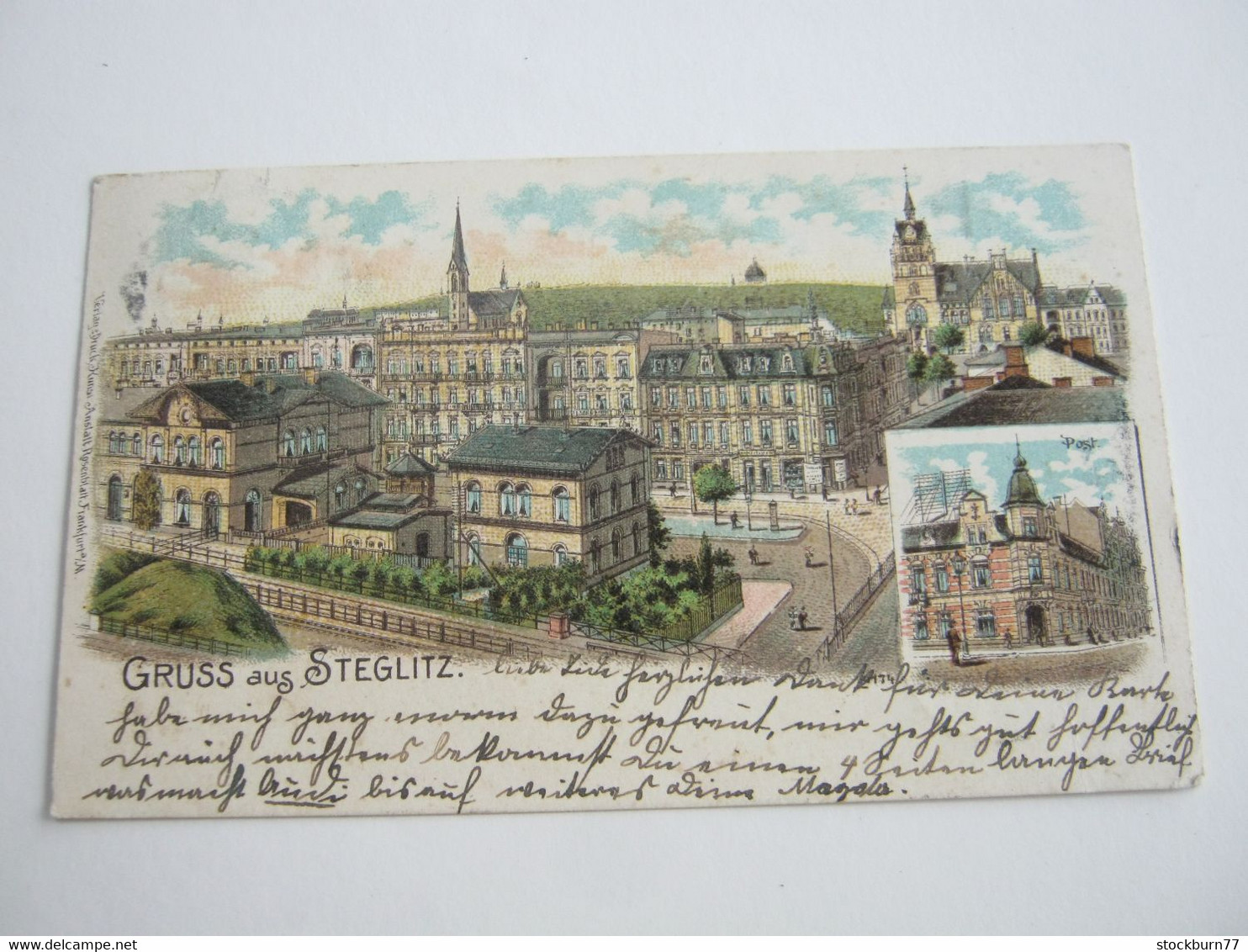BERLIN  Steglitz , Post  ,  Schöne  Karte Um 1900 - Steglitz