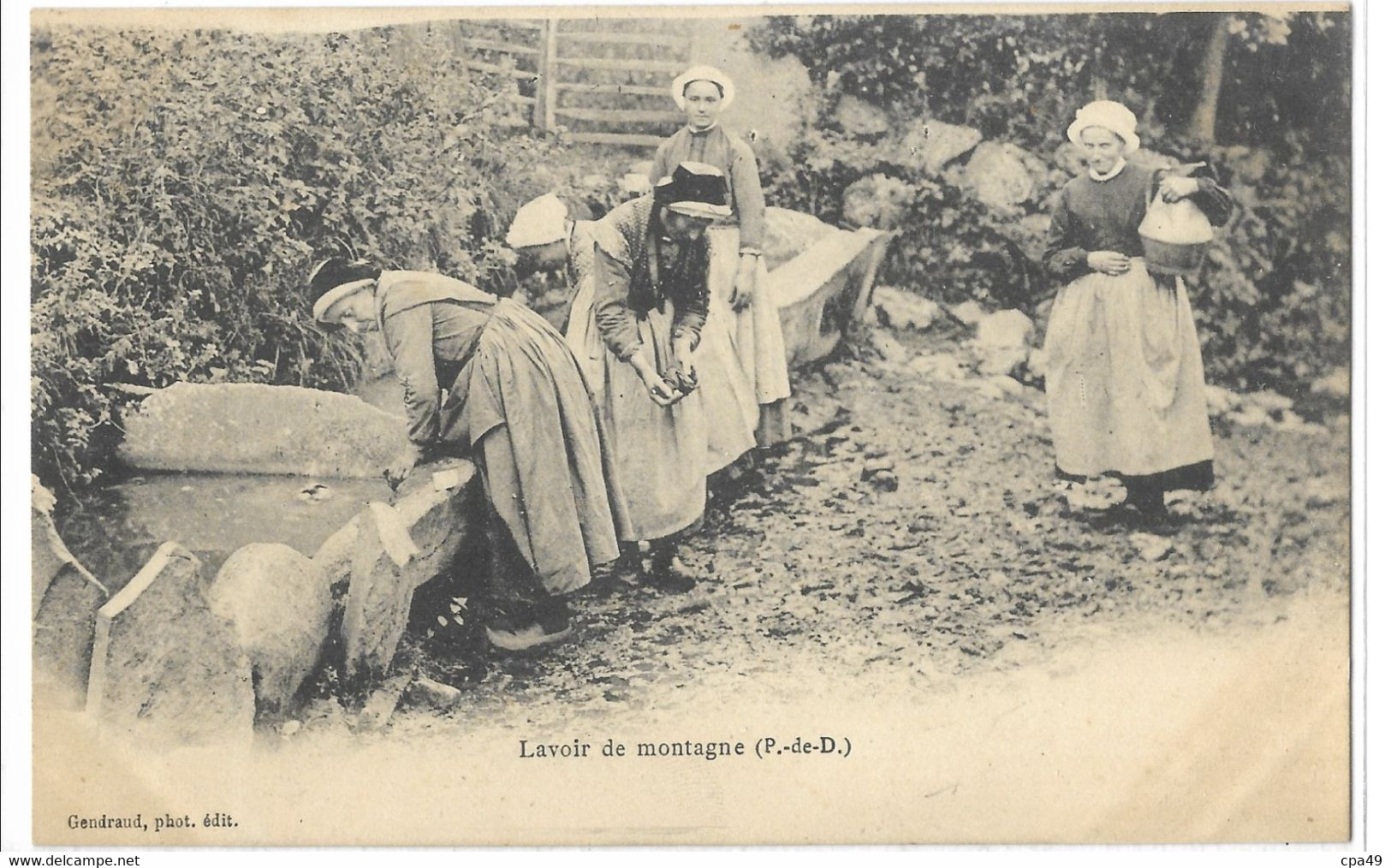 63    LAVOIR  DE  MONTAGNE - Altri & Non Classificati