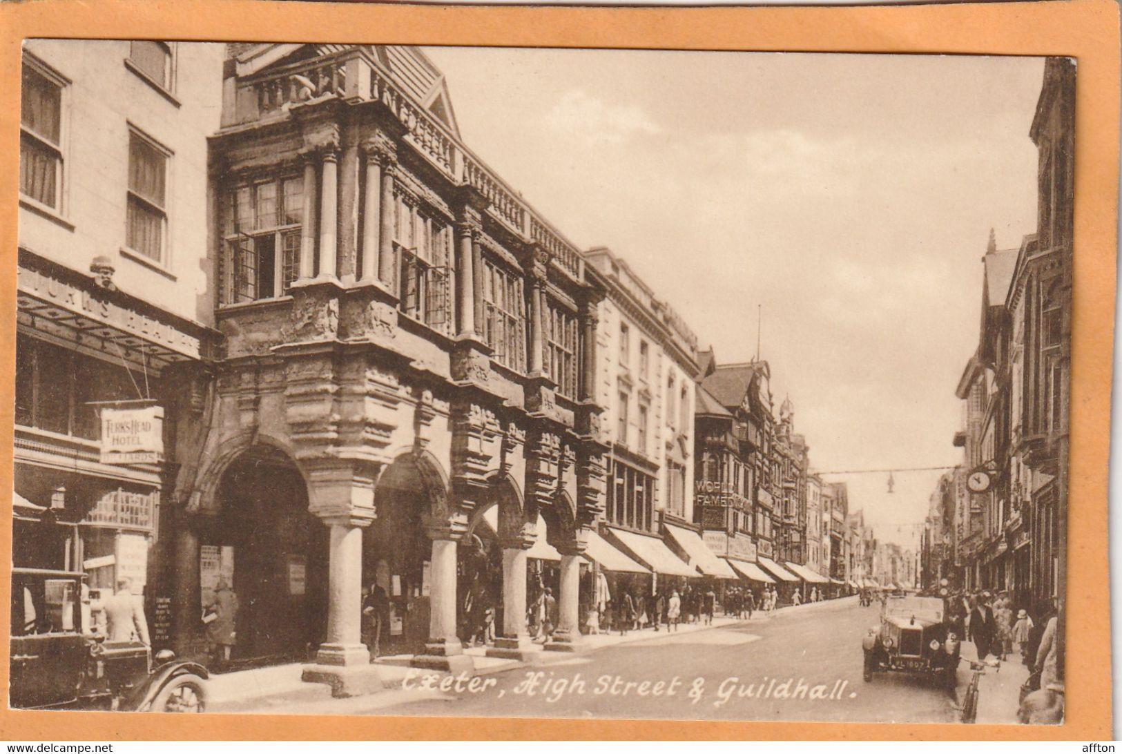 Exeter UK 1915 Postcard - Exeter