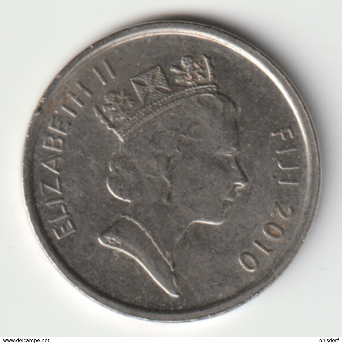 FIJI 2010: 5 Cents, KM 119 - Fidji