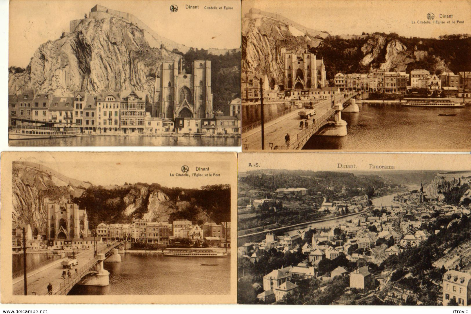 Dinant 16 Cartes Postales Anciennes - Collections & Lots