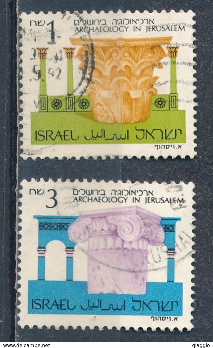 °°° ISRAEL - Y&T N°967/68 - 1986 °°° - Oblitérés (sans Tabs)