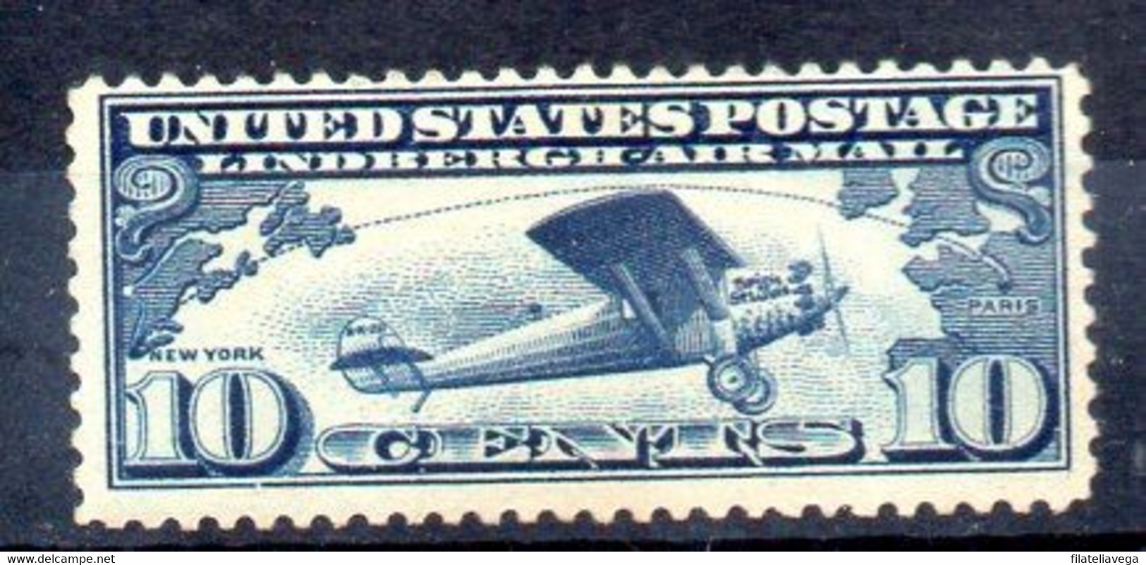 Estados Unidos Serie Aéreo N ºYvert 10 * - 1b. 1918-1940 Nuovi