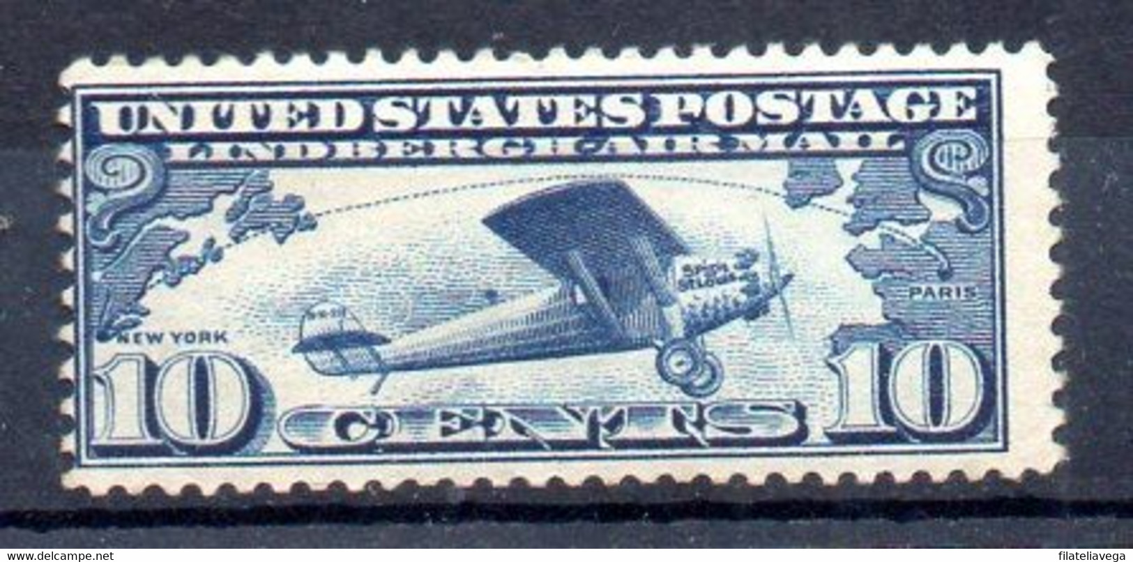 Estados Unidos Serie Aéreo N ºYvert 10 * - 1b. 1918-1940 Nuovi