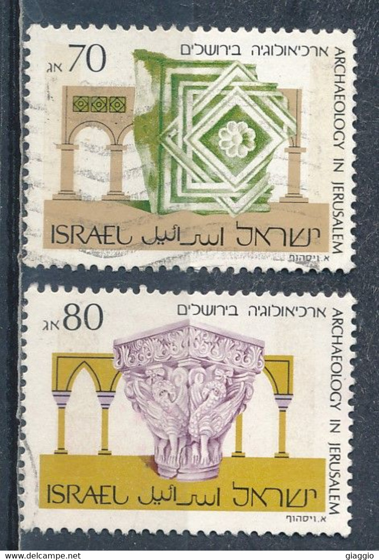 °°° ISRAEL - Y&T N°1071/72 - 1989 °°° - Used Stamps (without Tabs)