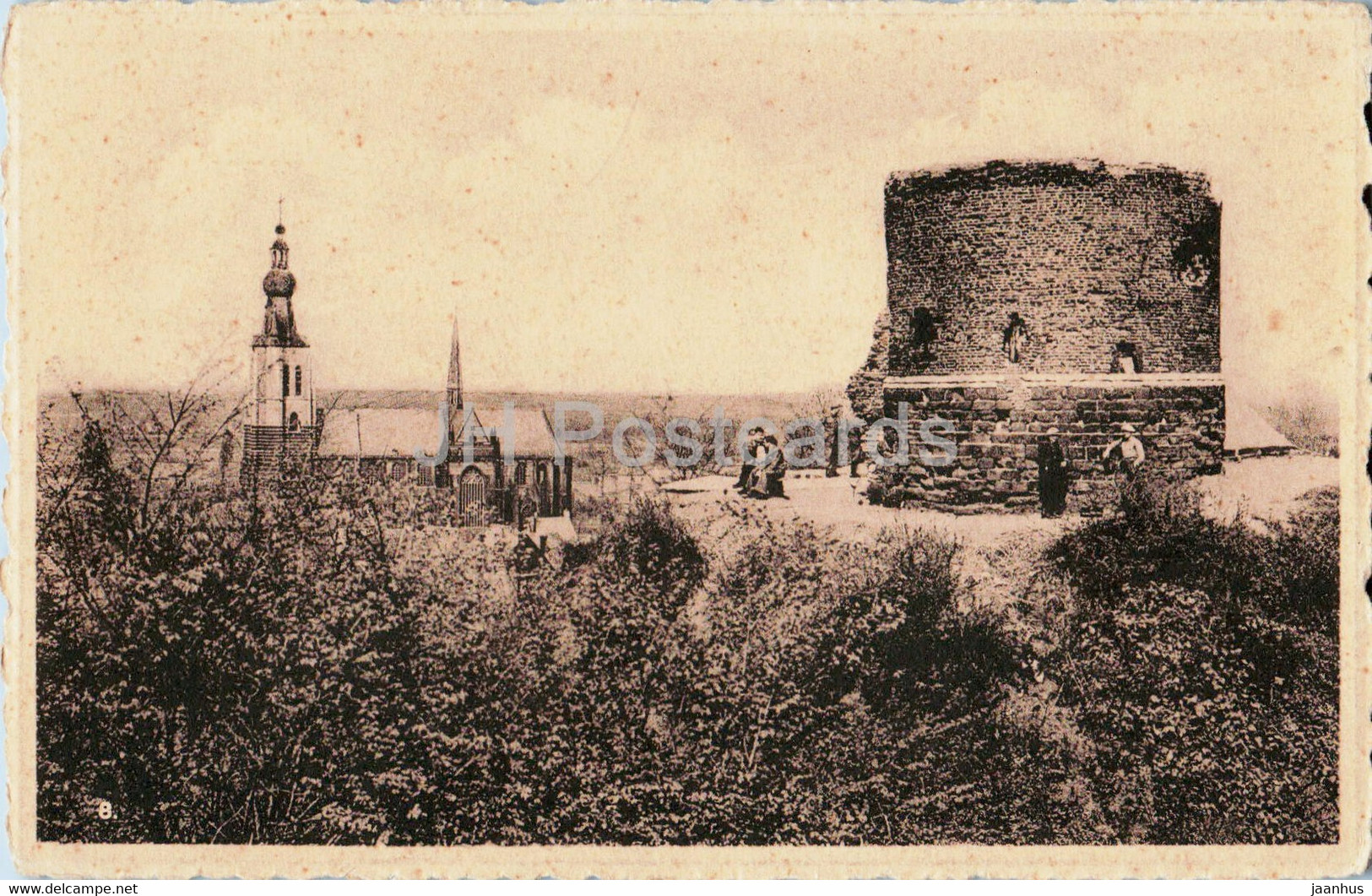 Aarschot - Orleanstorenruine - Old Postcard - Belgium - Unused - Aarschot