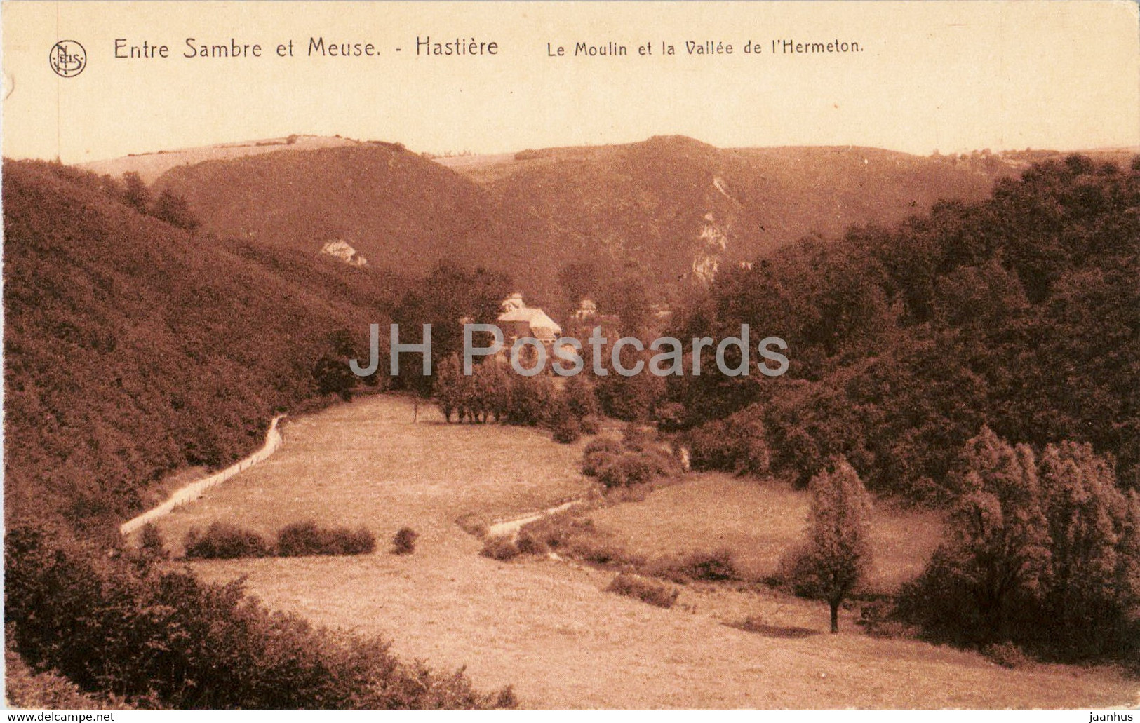 Entre Sambre Et Meuse - Hastiere - Le Moulin Et La Vallee De L'Hermeton - Old Postcard - Belgium - Unused - Hastière