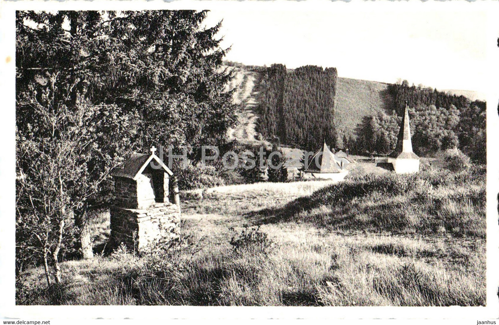 Ouren - Chemin De Croix - Kreuzweg - Old Postcard - Belgium - Unused - Burg-Reuland