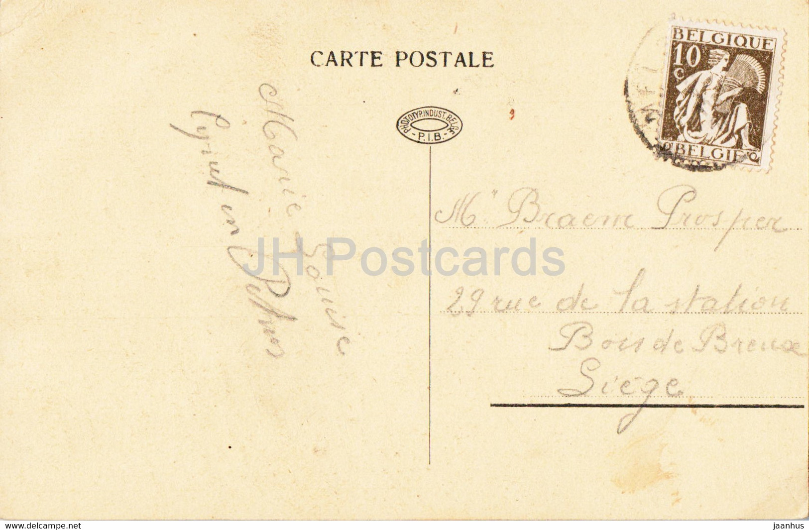 Melsele - Mirakuleuze - Linde Van Gaverland - Church - Old Postcard - Belgium - Used - Beveren-Waas
