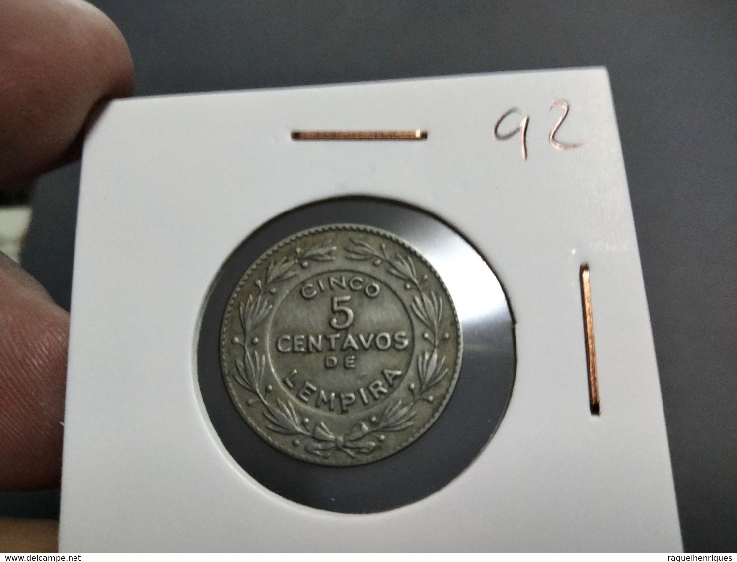 HONDURAS 5 CENTAVOS DE LEMPIRA 1931 (G#30-92) - Honduras