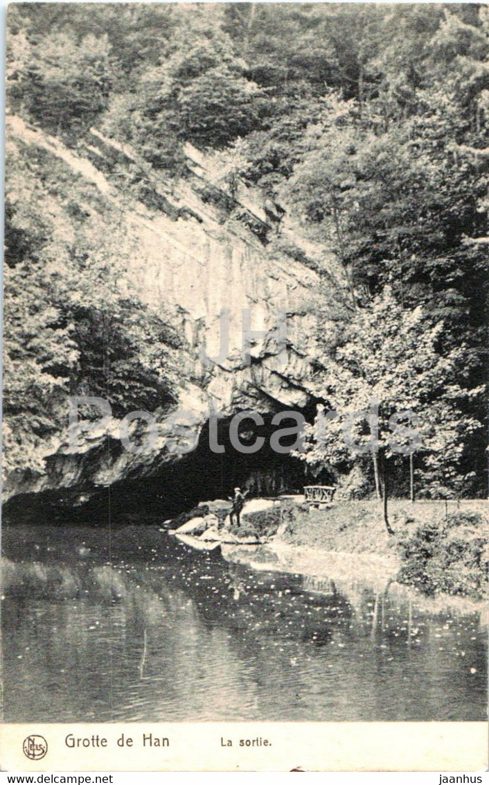 Grotte De Han - La Sortie - Cave - 27 - Old Postcard - Belgium - Unused - Rochefort