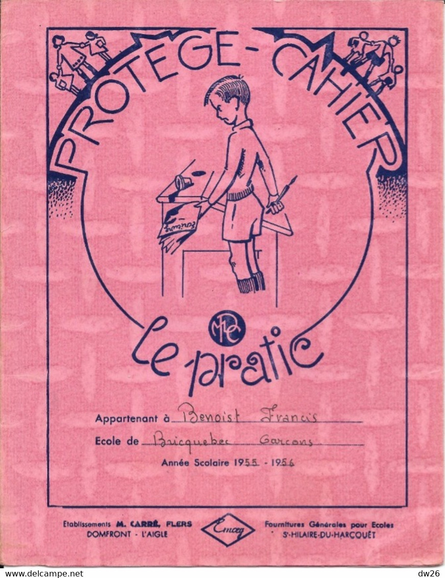 Protège Cahier Le Pratic Rose - Table De Multiplication Poids Et Mesures - Kids