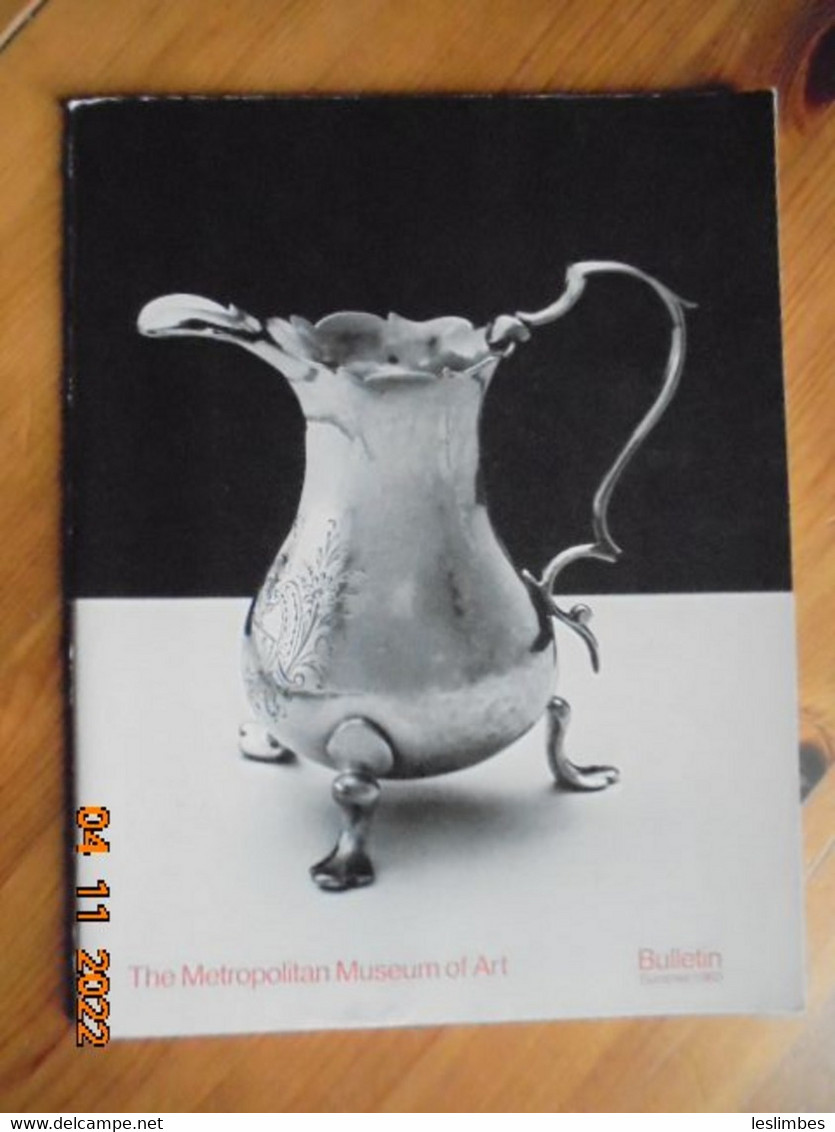 Metropolitan Museum Of Art Bulletin Vol.41, No.1 (Summer 1983): Colonial Silver In The American Wing - Art