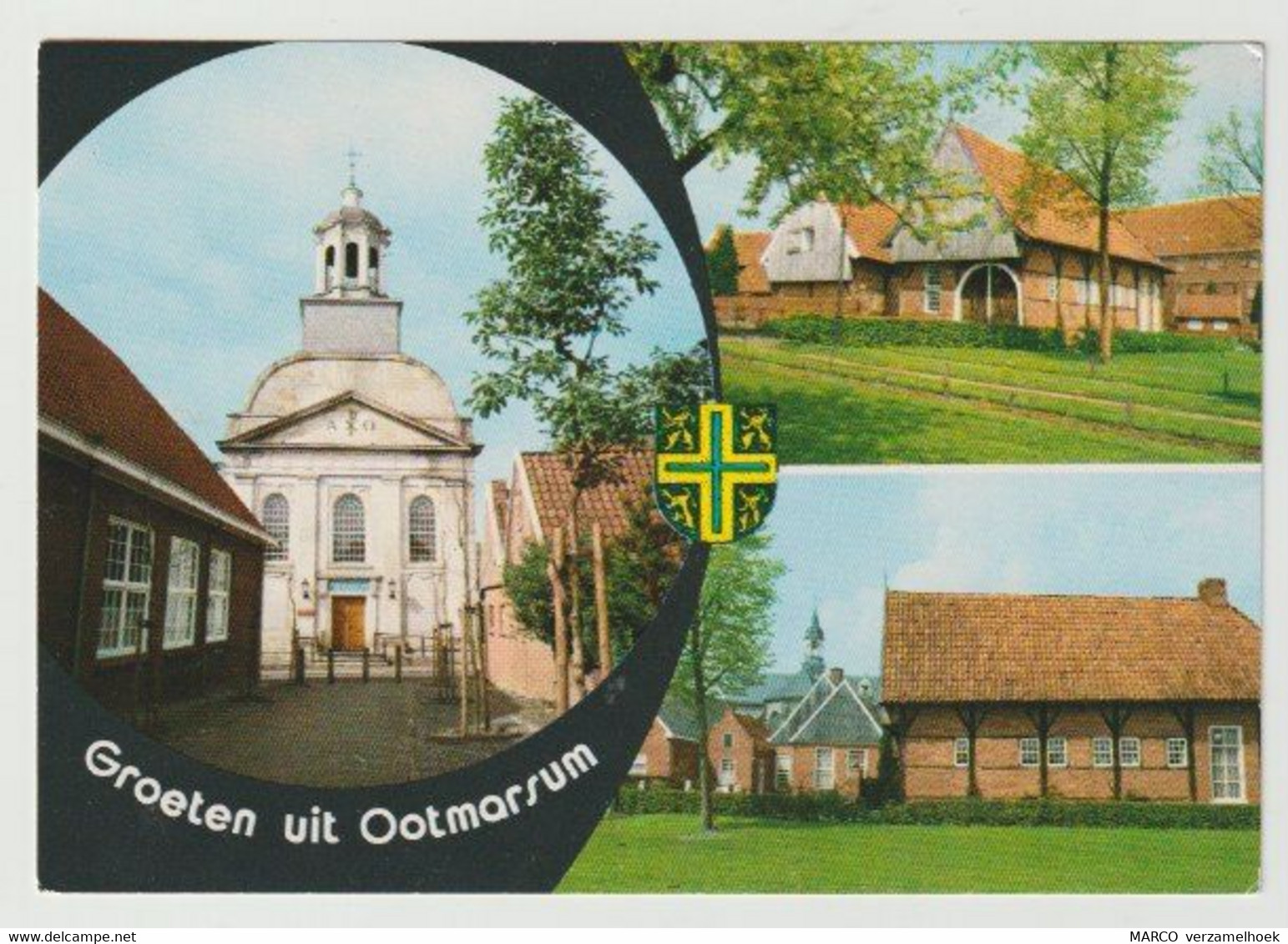 Ansichtkaart-postcard Groeten Uit Ootmarsum (NL) - Ootmarsum