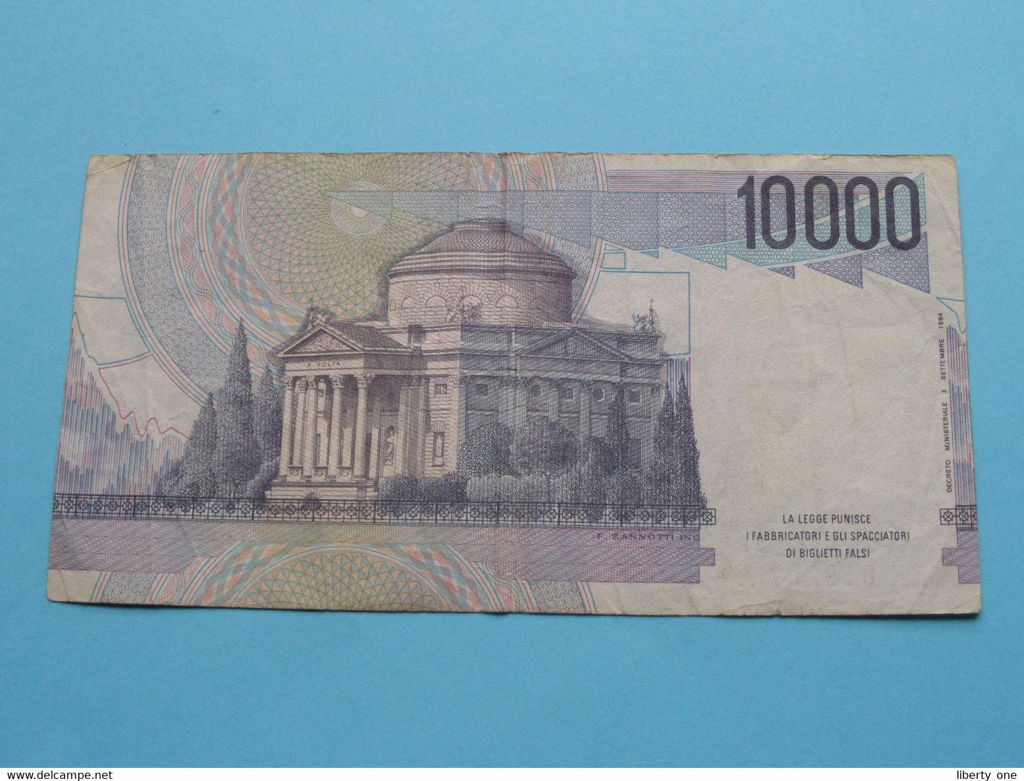 10.000 Lire - 1984 ( NK 619207 A ) Banca D'Italia ( For Grade, Please See Scans ) Circulated ! - 10000 Liras