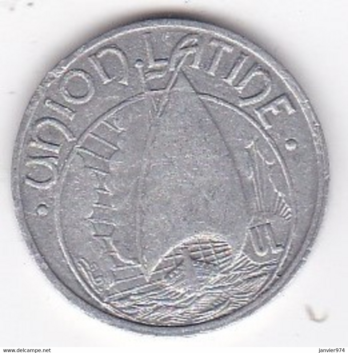 31. Haute Garonne Toulouse. 5 Centimes 1922 – 1930. Union Latine, Comité Régional , En Aluminium - Monetary / Of Necessity