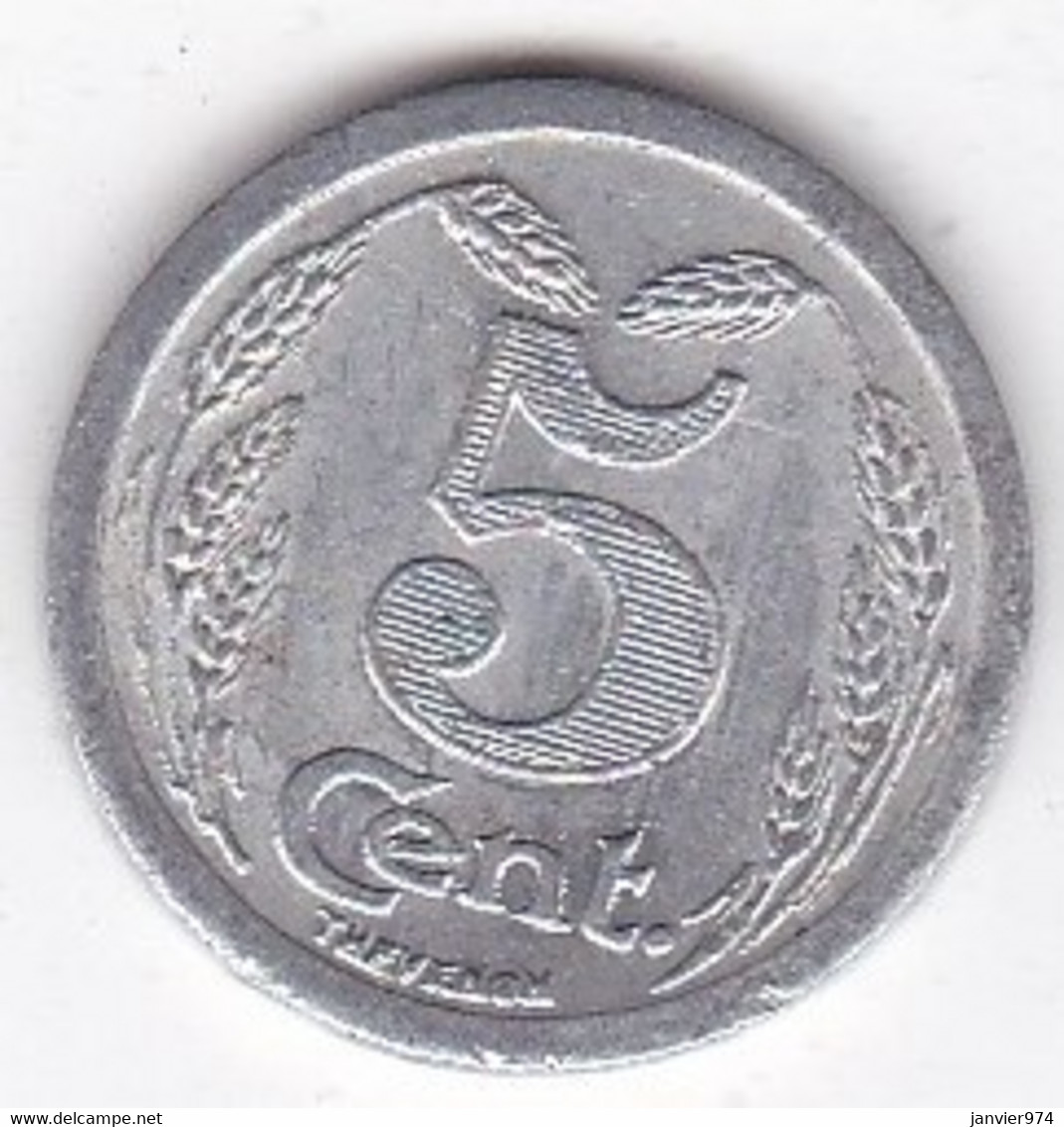 27. Eure. Evreux. Chambre De Commerce.  5 Centimes 1921, En Aluminium - Noodgeld