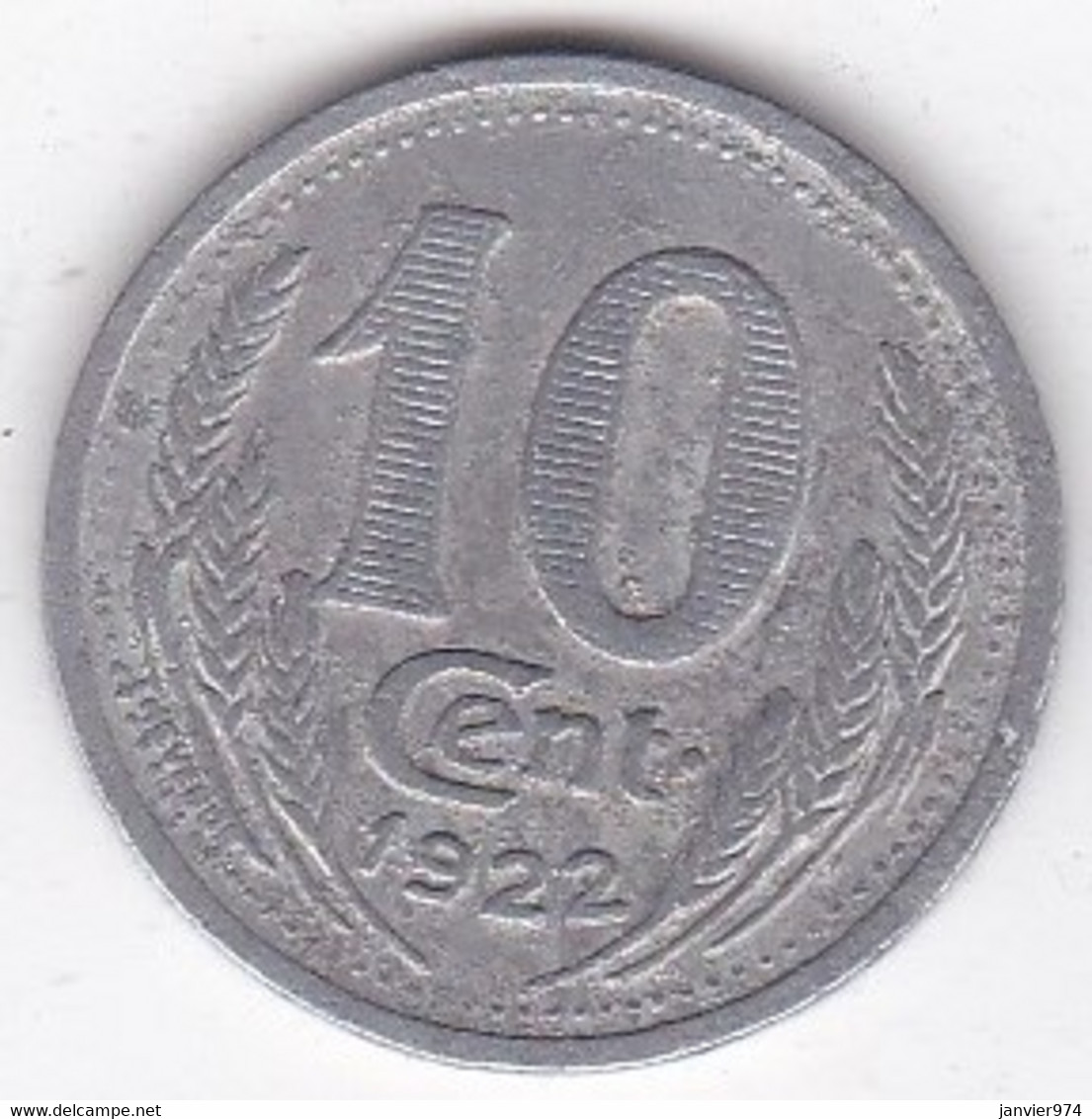 28. Eure Et Loire. Chambre De Commerce. 10 Centimes 1922, En Aluminium - Monétaires / De Nécessité