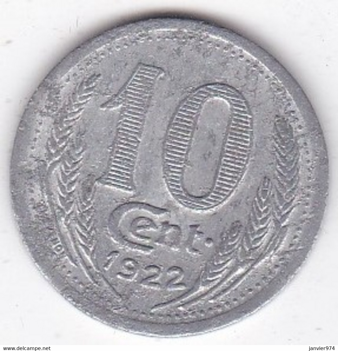 28. Eure Et Loire. Chambre De Commerce. 10 Centimes 1922, En Aluminium - Monétaires / De Nécessité