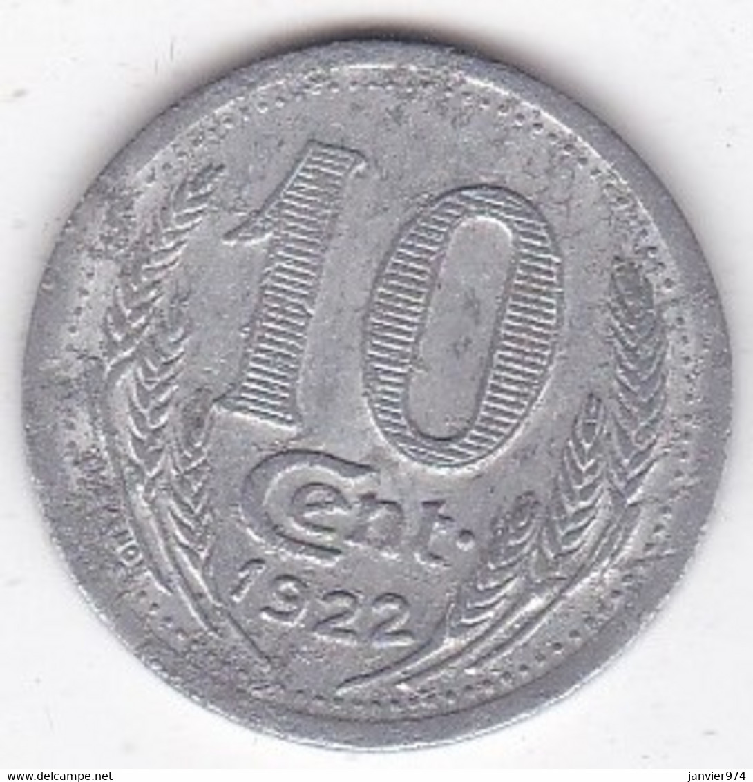 28. Eure Et Loire. Chambre De Commerce. 10 Centimes 1922, En Aluminium - Monetary / Of Necessity