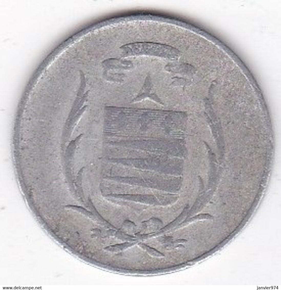 81 Tarn. Ville De Castres 10 Centimes 1916 – 1919, En Aluminium - Noodgeld