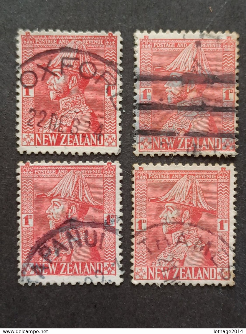 NEW ZELAND NUOVA ZELANDA 1926 GEORGE V CAT YVERT N.183 - Oblitérés