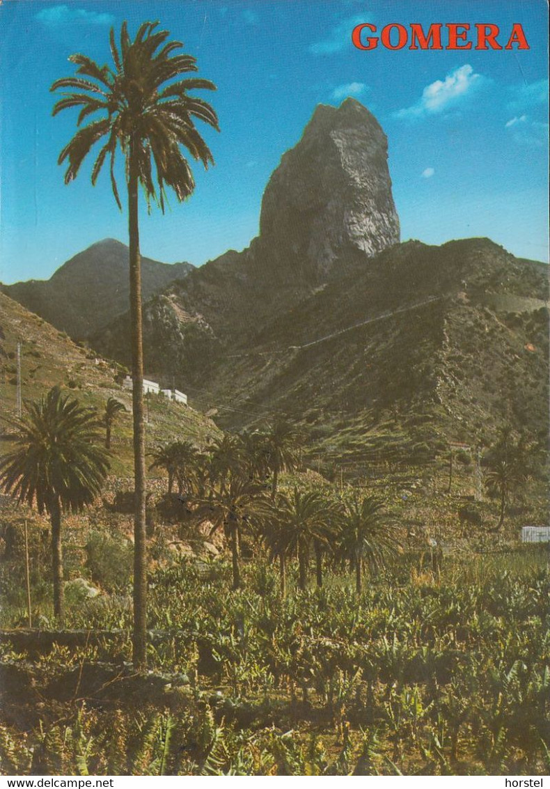 Spanien - Gomera - Valle Hermoso - Roque Cano - 3x Stamps - Gomera