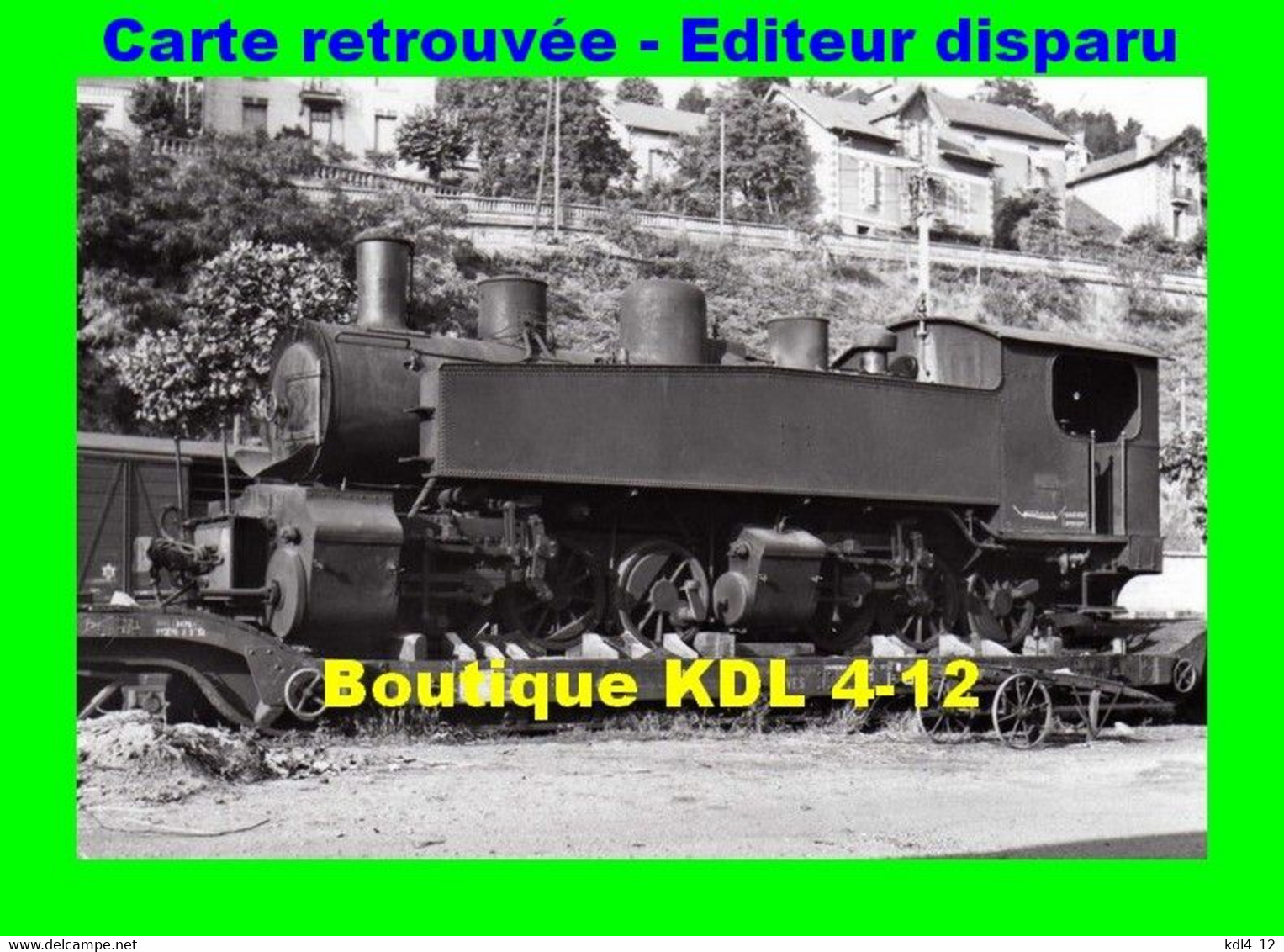 BVA 644-02 - Loco Corpet-Louvet 030+030 T N° 41 En Gare - TULLE - Corrèze - POC - Matériel