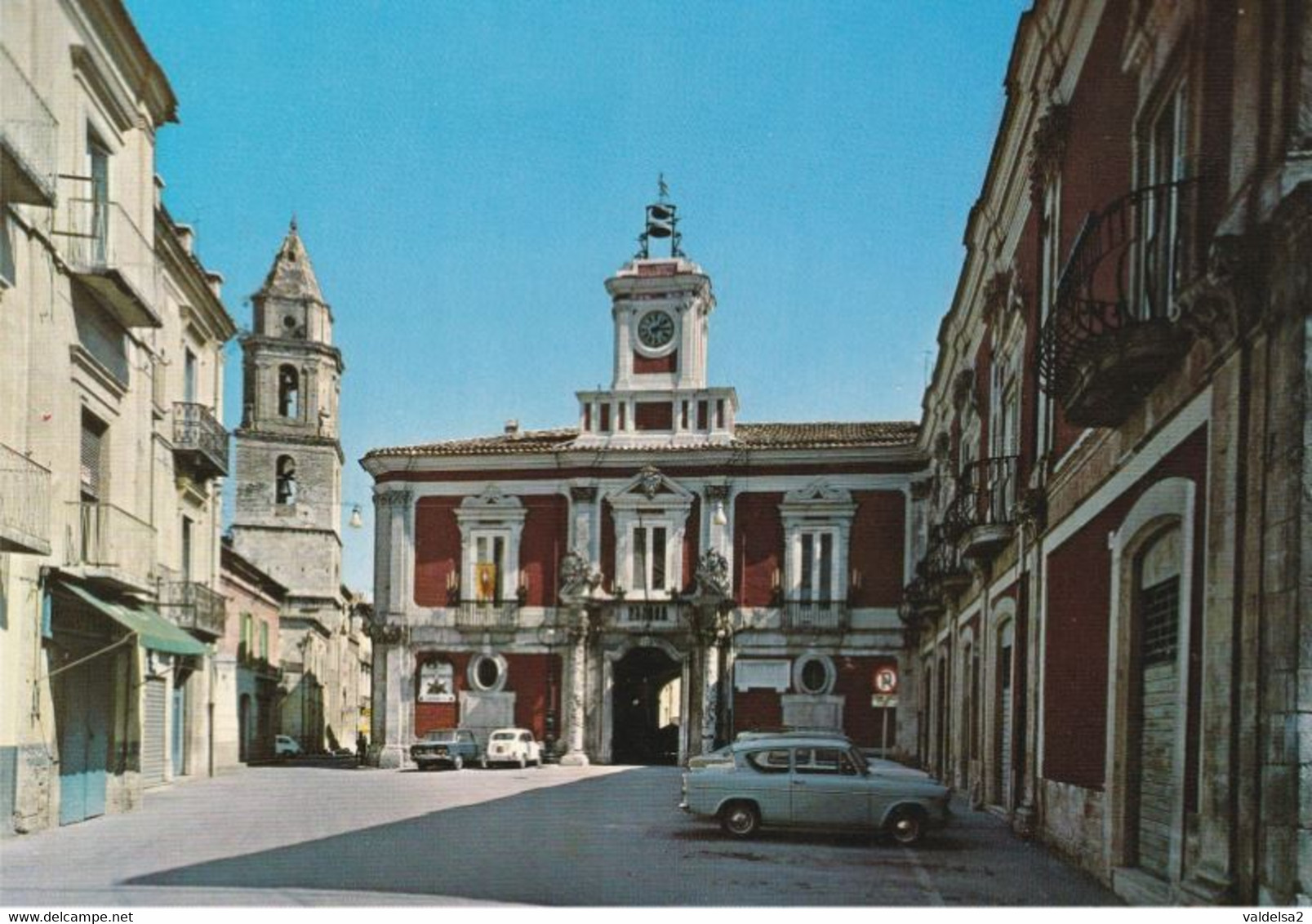 SAN SEVERO - FOGGIA - PIAZZA MUNICIPIO - AUTO - San Severo