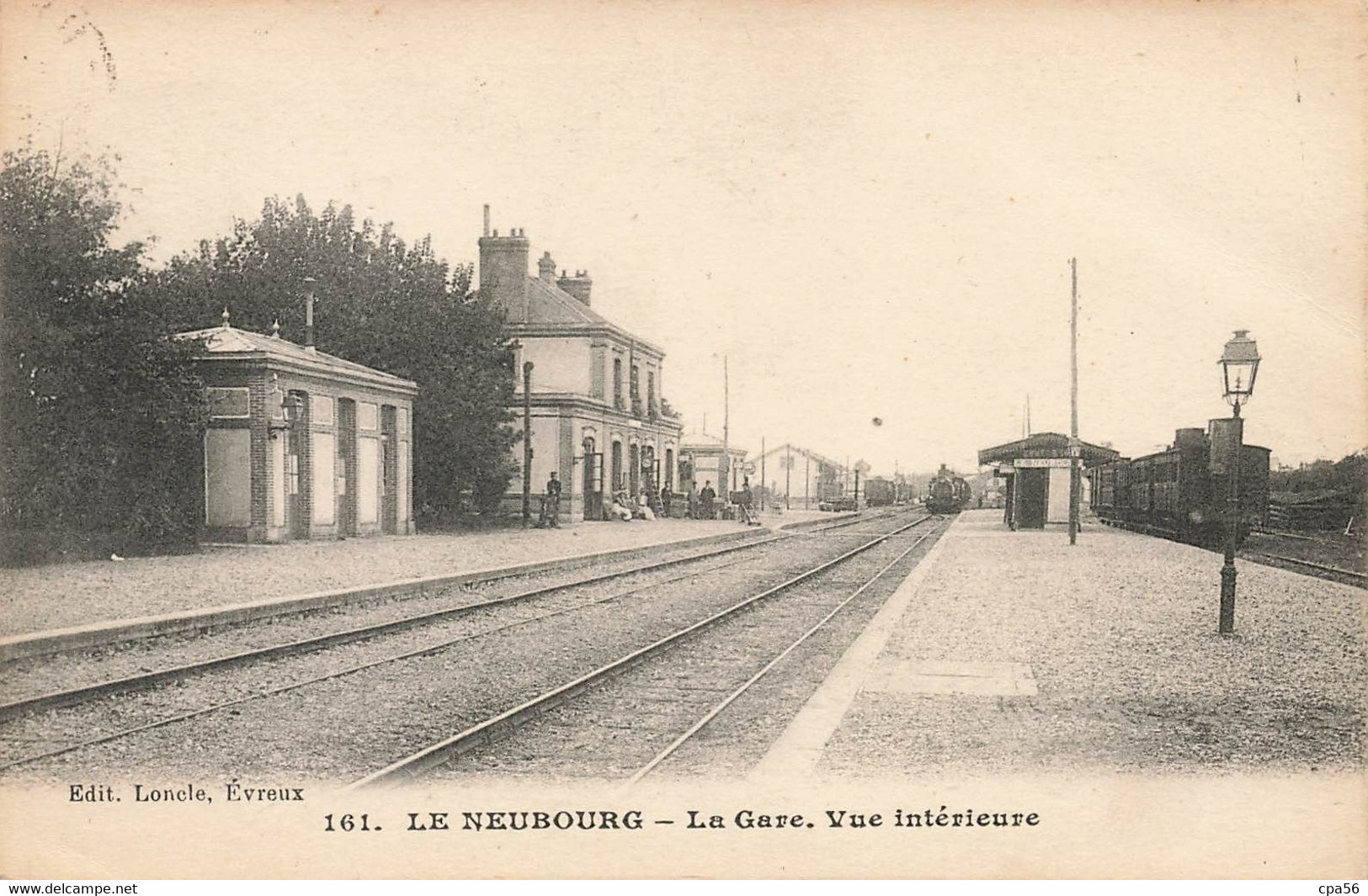 LE NEUBOURG - La GARE - Vue Intérieure - N°161 Ed. Loncle - Le Neubourg