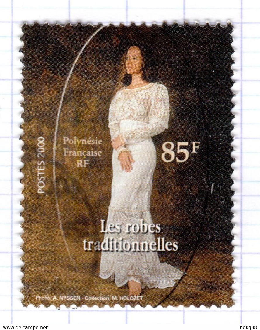 FP+ Polynesien 2000 Mi 820 Frau - Used Stamps