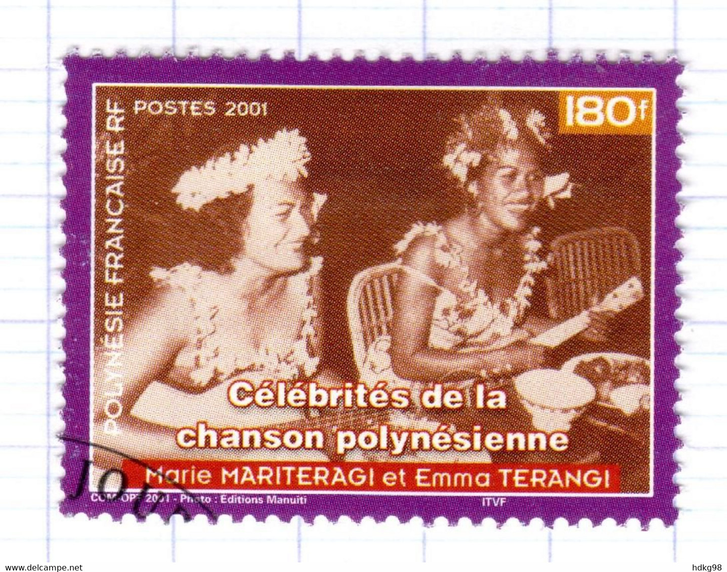 FP+ Polynesien 2001 Mi 842 Frauen - Used Stamps