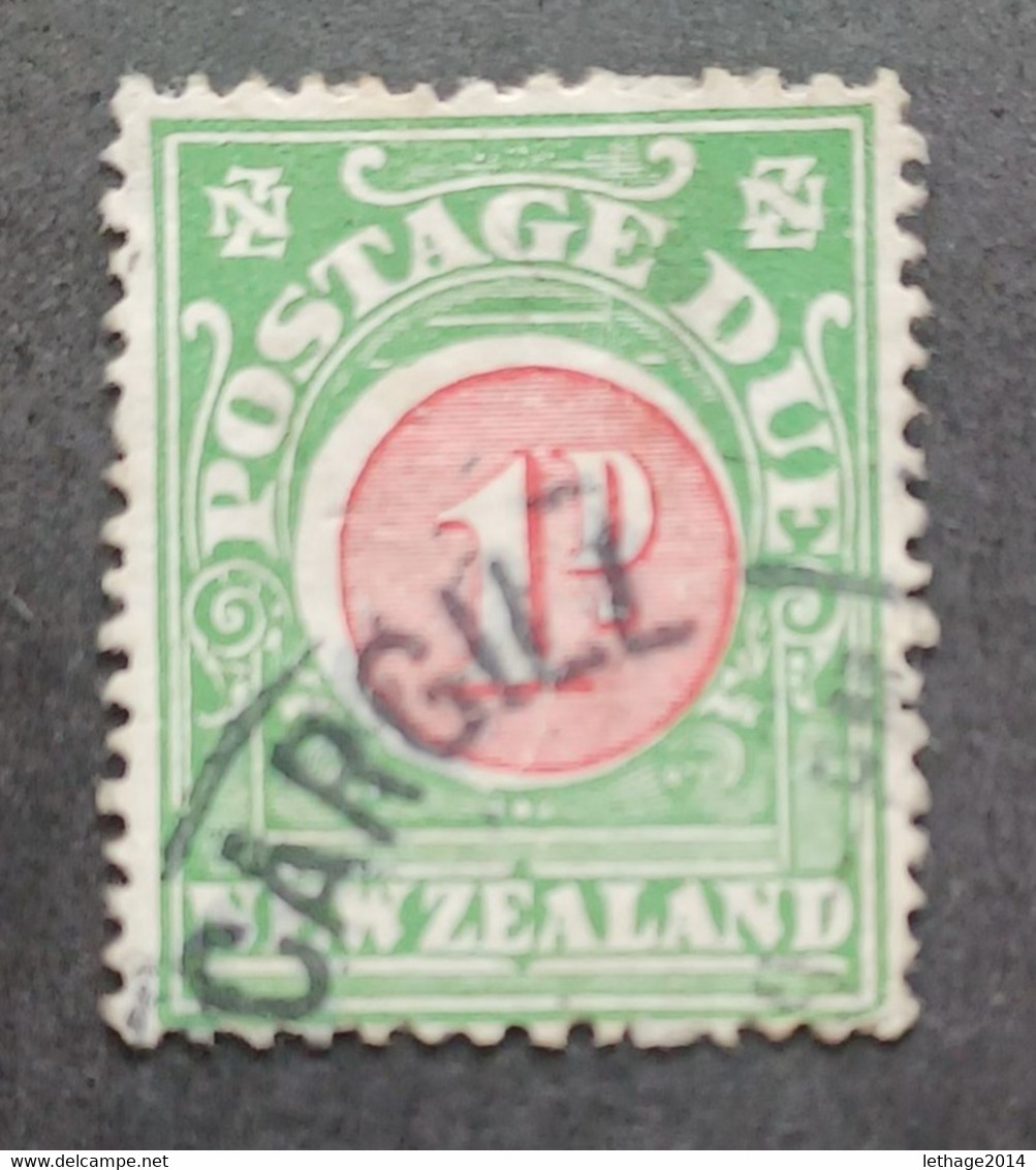 NEW ZELAND NUOVA ZELANDA 1904 TAXE CAT YVERT.N. 16 - Strafport
