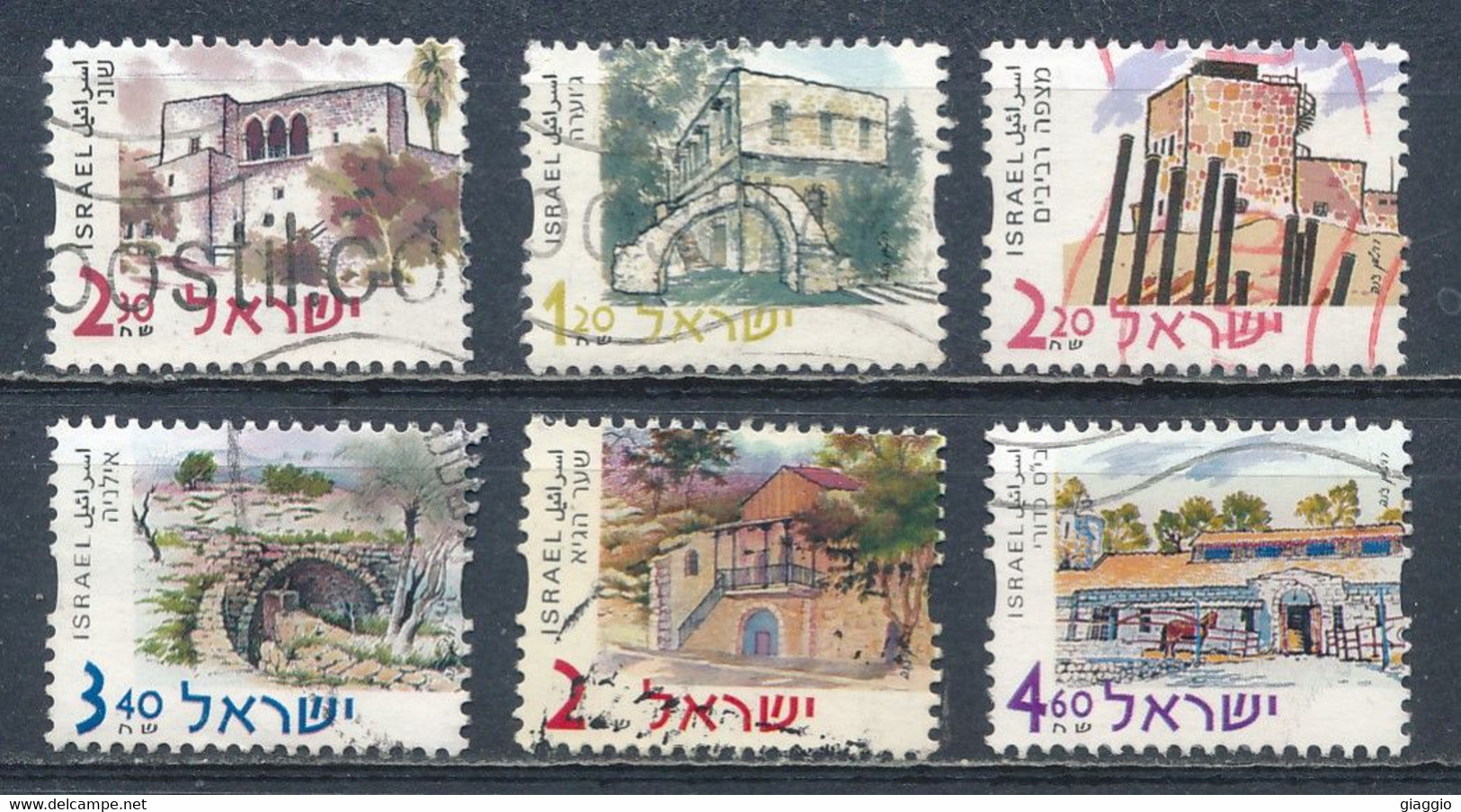 °°° ISRAEL - Y&T N°1479/625 - 2000/2002 °°° - Used Stamps (without Tabs)