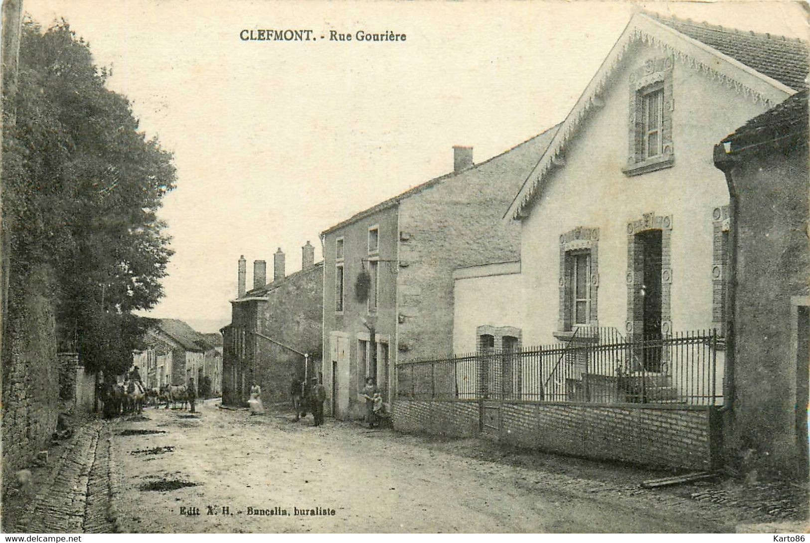 Clefmont * La Rue Gourière - Clefmont