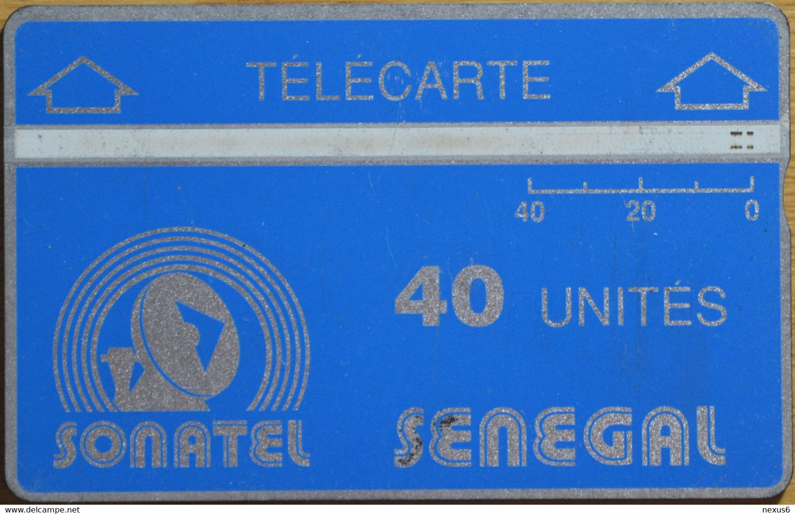 Senegal - Sonatel - L&G - 905A - Blue & Silver, 40Units, 48.000ex, Used - Senegal