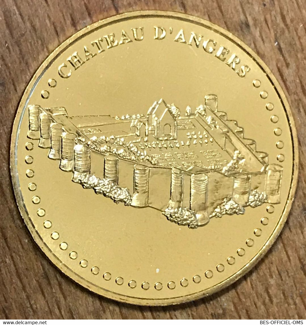 49 ANGERS LE CHÂTEAU N°2 MÉDAILLE SOUVENIR MONNAIE DE PARIS 2018 JETON TOURISTIQUE MEDALS TOKENS COINS FRANCE FRENCH - 2018