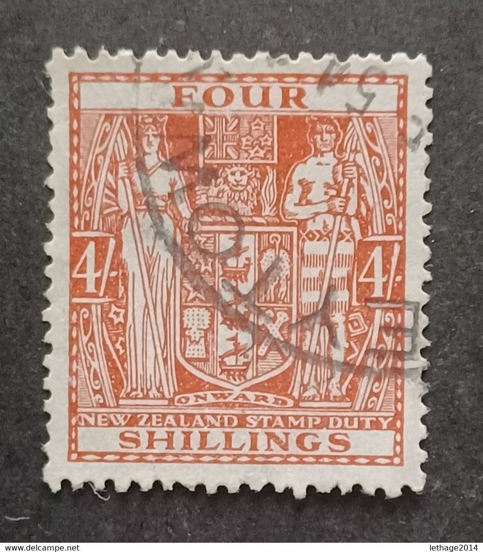 NEW ZELAND NUOVA ZELANDA 1931 POSTE FISCAL CAT YVERT.N.31 - Post-fiscaal