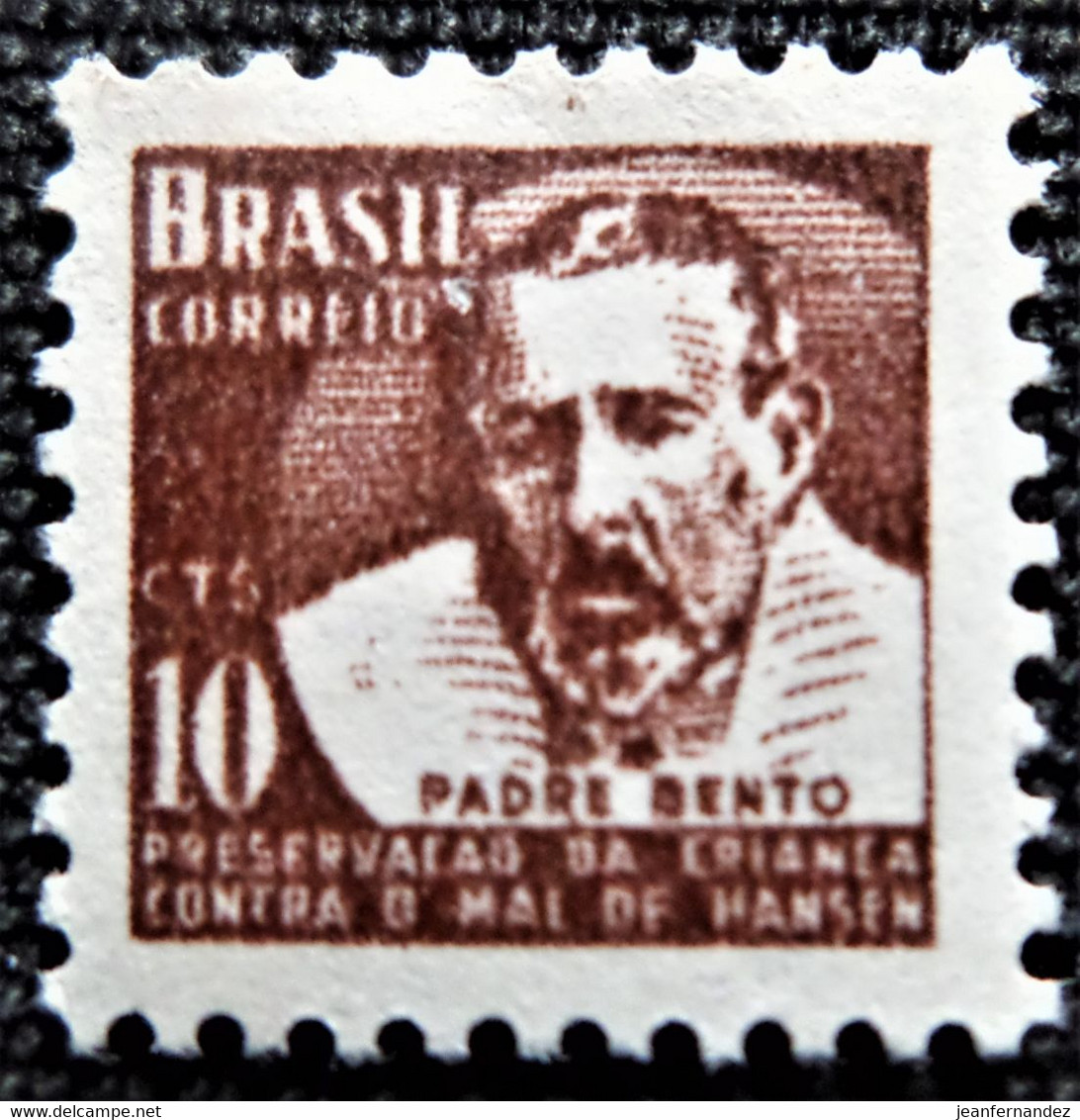 Timbre Taxe Du Brésil 1962 Fight Against Leprosy   Stampworld N° 10 Neuf Sans Charnière - Strafport