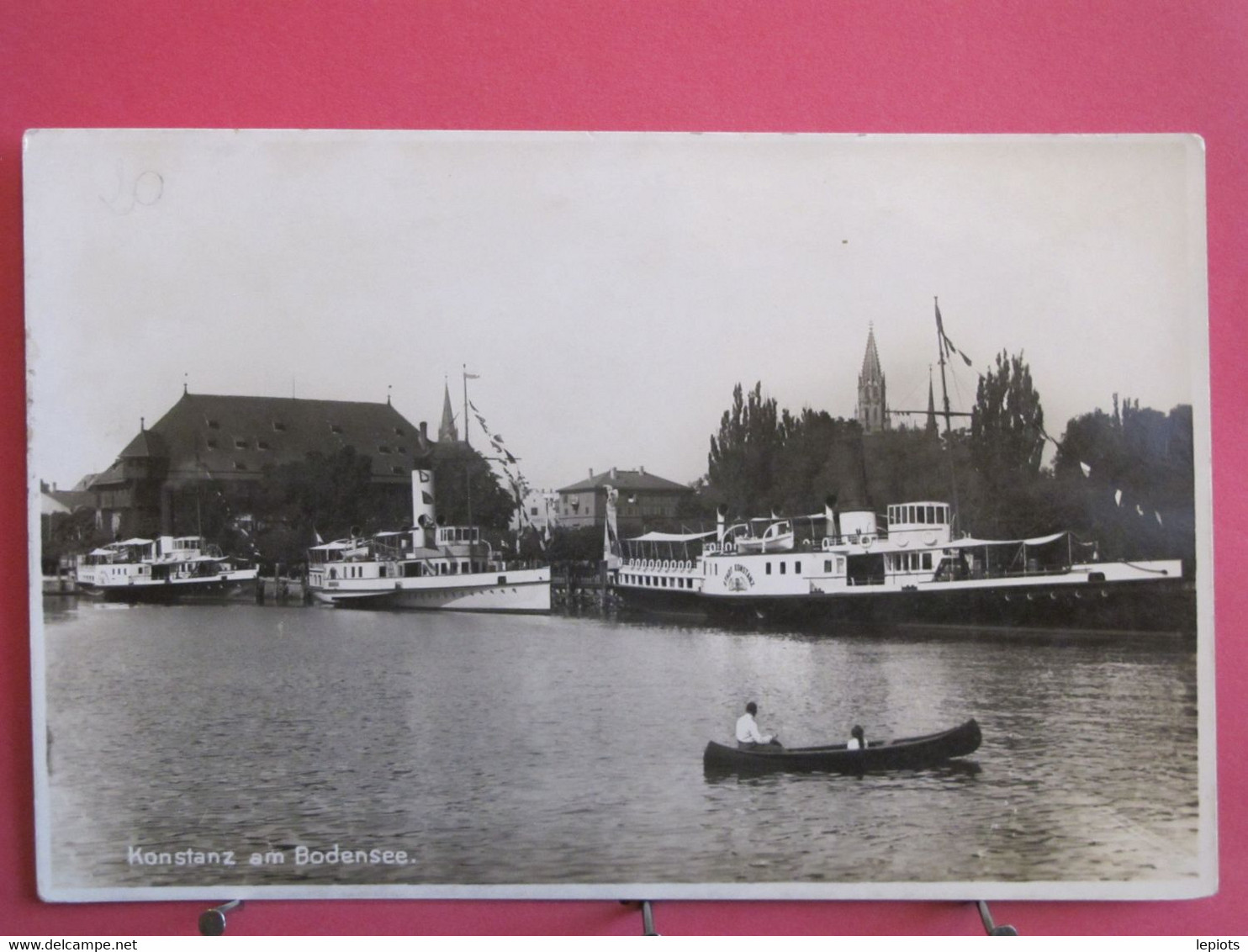 Allemagne - Konstanz Am Bodensee - Bateaux - R/verso - Konstanz