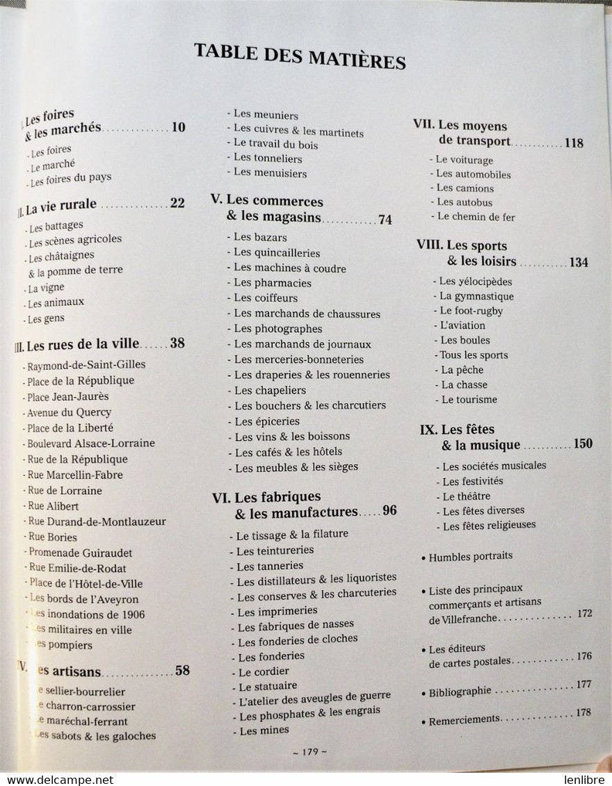 Le PAYS VILLEFRANCHOIS. 1890-1930. Mémoire D’Hier. De Borée Editions. 1999. - Midi-Pyrénées