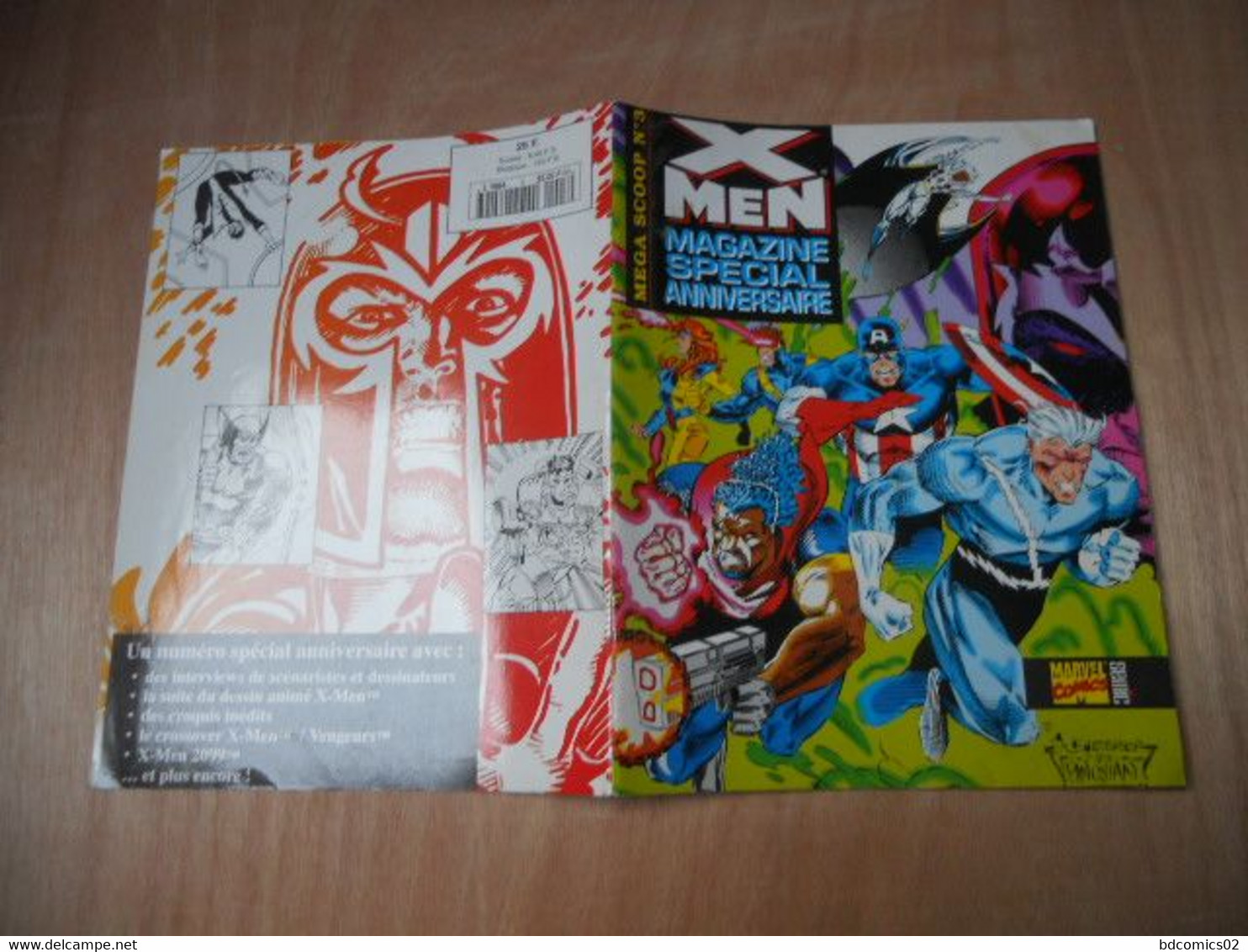 X Men Magazine Special Anniversaire Mega Scoop N° 3 Semic C1 - X-Men