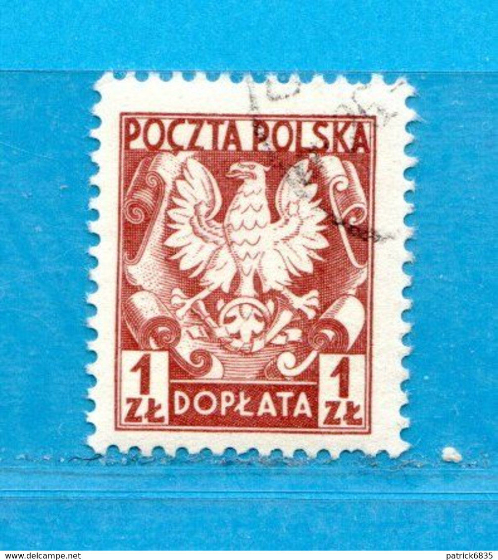 (Us.5) POLONIA ° - TAXE - 1980 -  Yv. 146 .  Oblitéré Come Scansione - Taxe