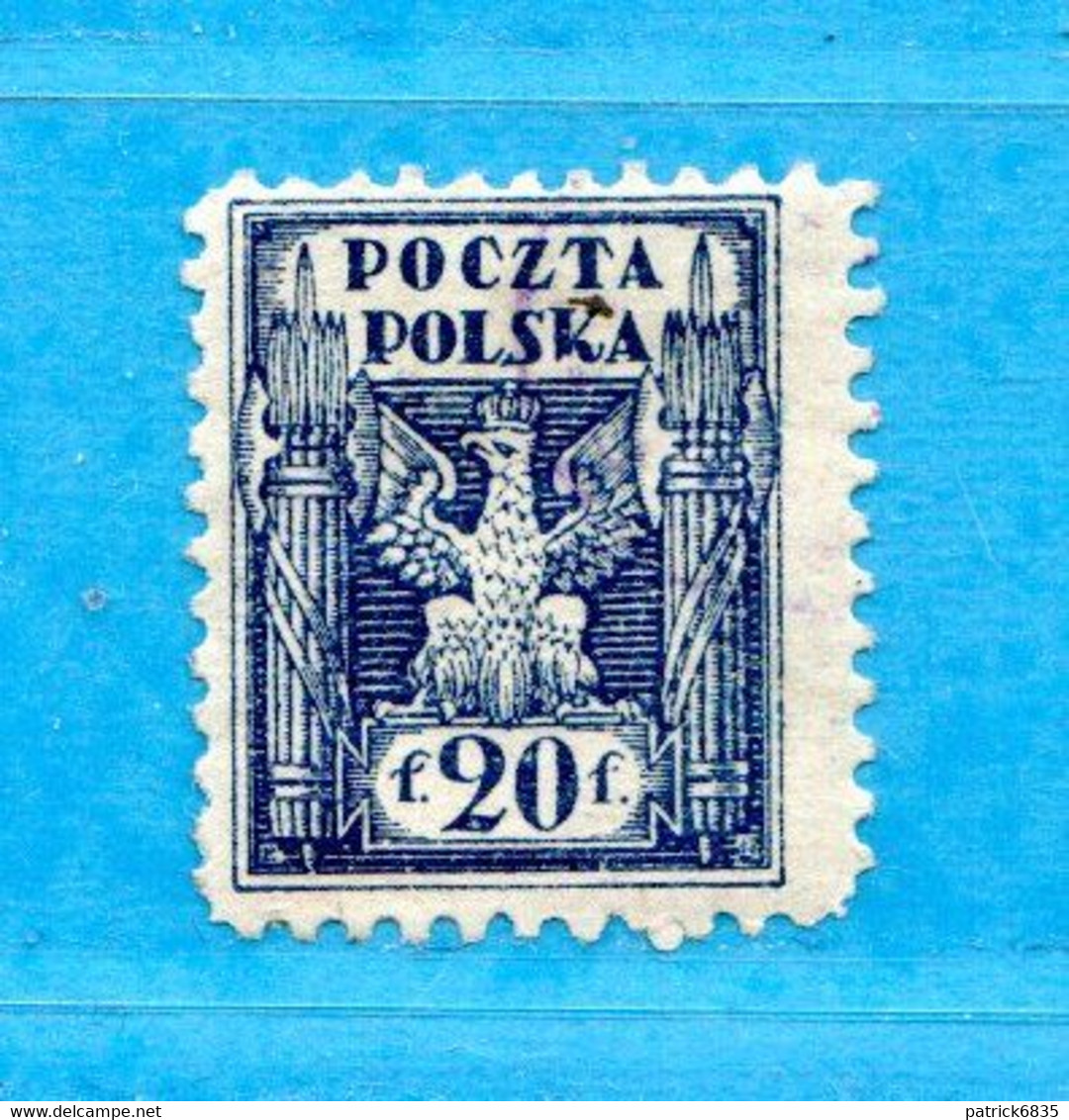 (Us.5) POLONIA ° -  1919 -  Yv. 163 .  Oblitéré Come Scansione - Used Stamps