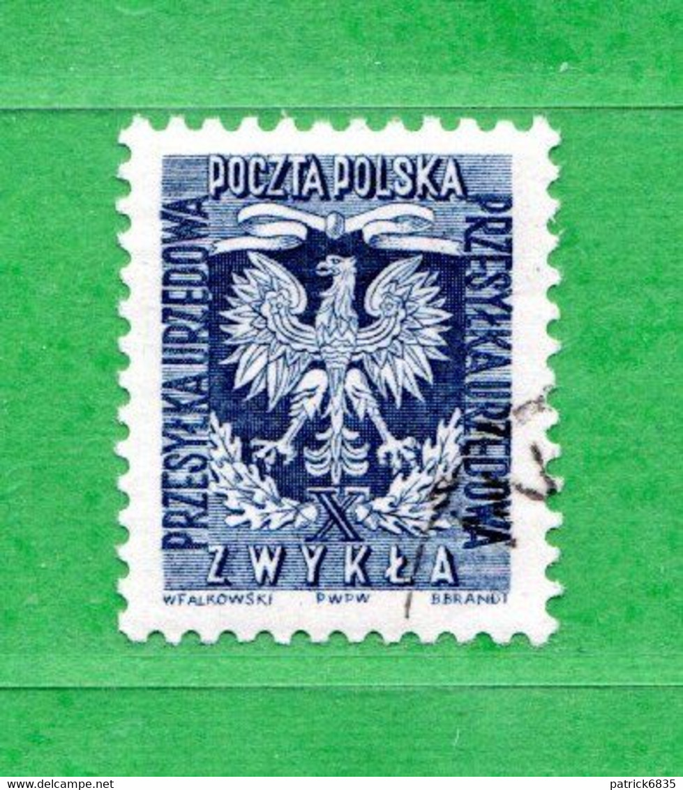 (Us.5) POLONIA ° -  SERVICE - 1954 -  Yv. 28 .  Oblitéré Come Scansione - Dienstzegels