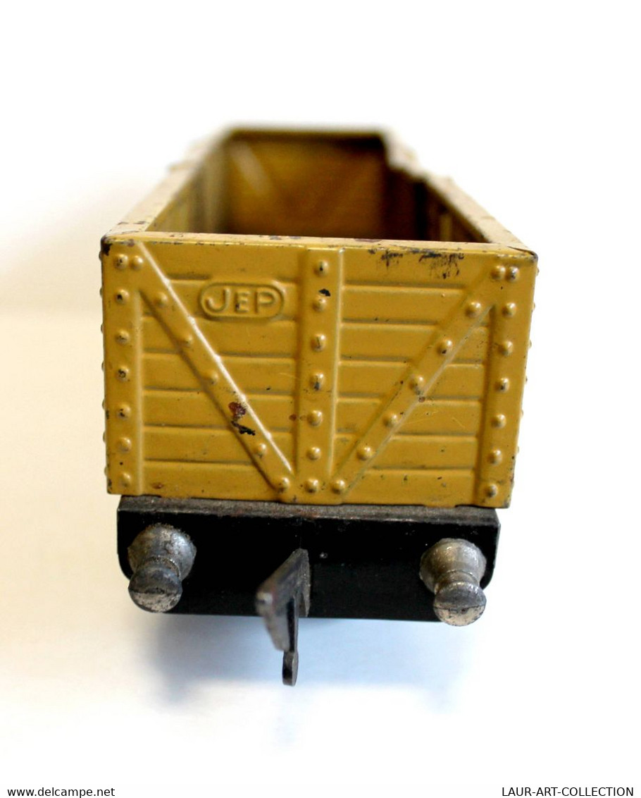 JEP - ANCIEN WAGON TOMBEREAU AVEC PORTE A BOGIES - ECH: O / 0 - MINIATURE TRAIN - MODELISME FERROVIAIRE       (2811.1) - Coches De Mercancía