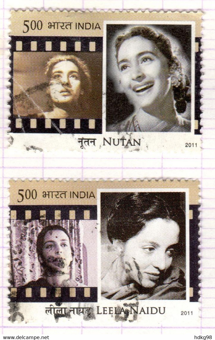 IND+ Indien 2011 Mi 2589 2592 Frauen - Used Stamps