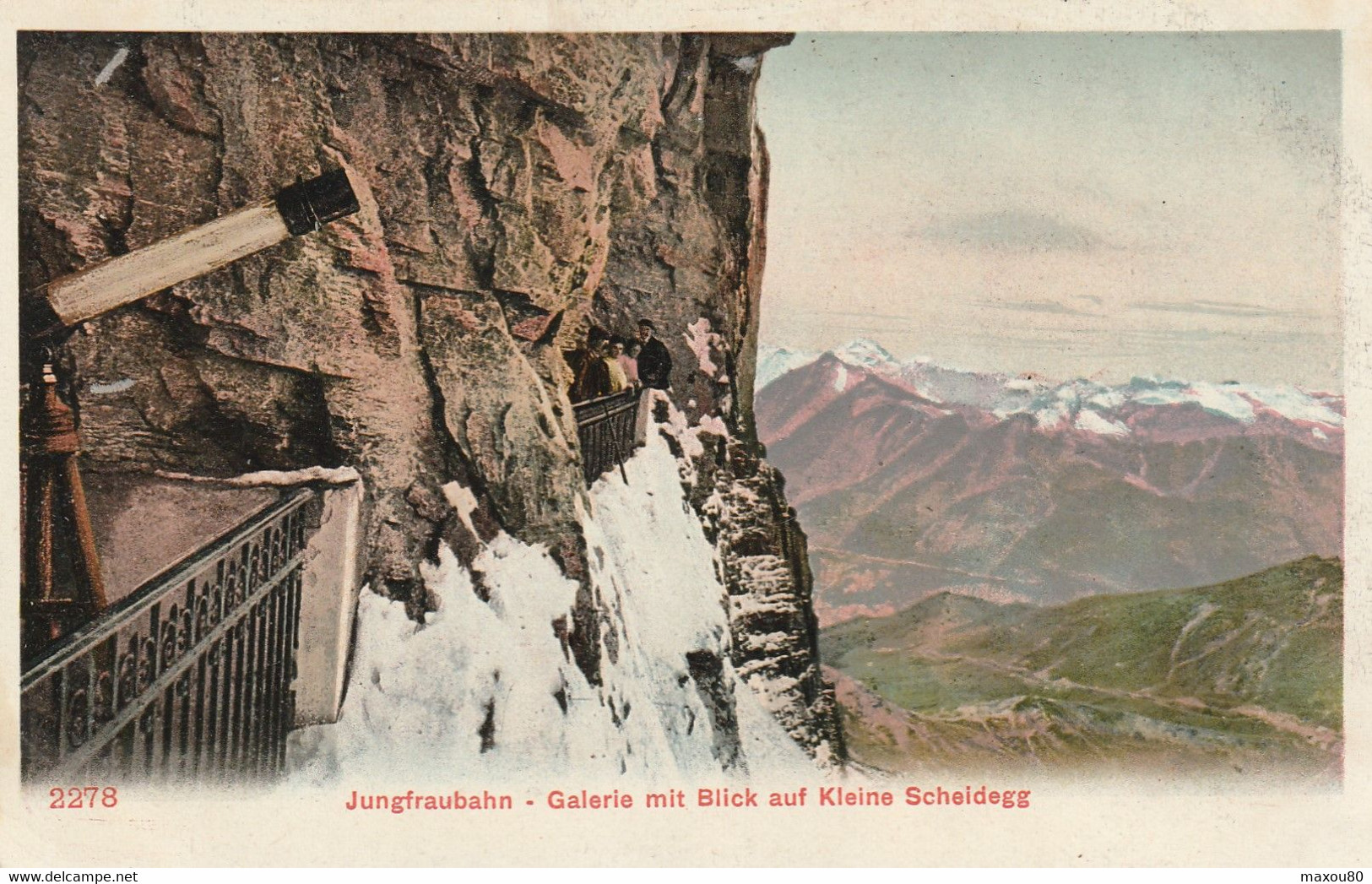 Jungfraubahn - Galerie Mit Blick Auf Kleine Scheidegg - Egg