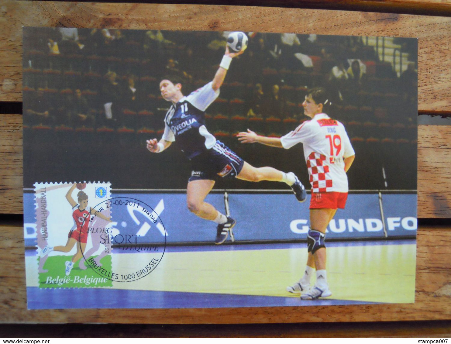 OCB Nr 4159 CM MK Sport Handbal Handball - Storia Postale