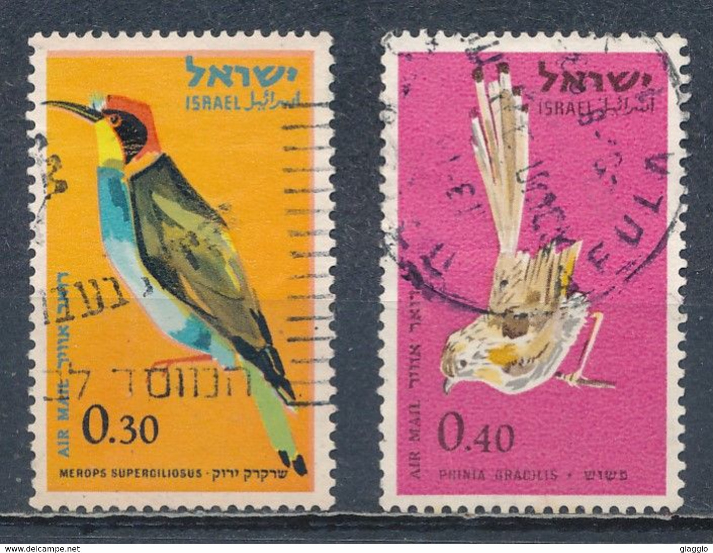 °°° ISRAEL - MI N°31/32 PA - 1963 °°° - Used Stamps (without Tabs)